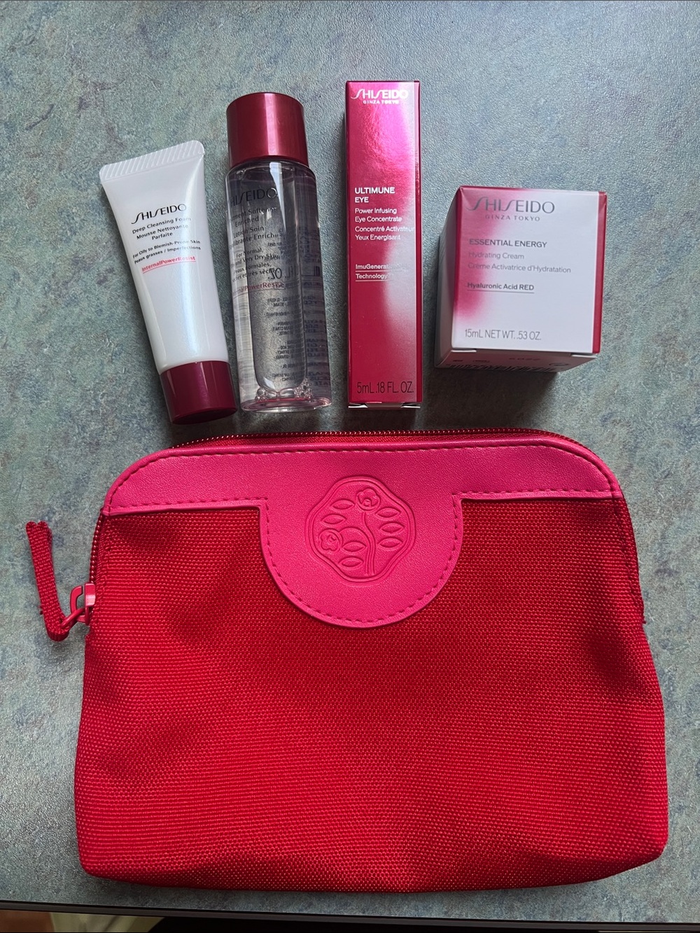 Shiseido travel collection